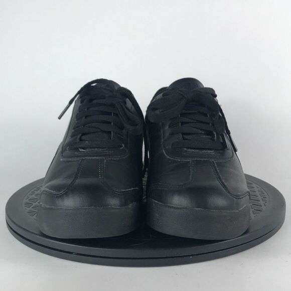 Puma Roma Black Leather Athletic Running Shoes 353572-17 Men’s Size 12 - Picture 2 of 12